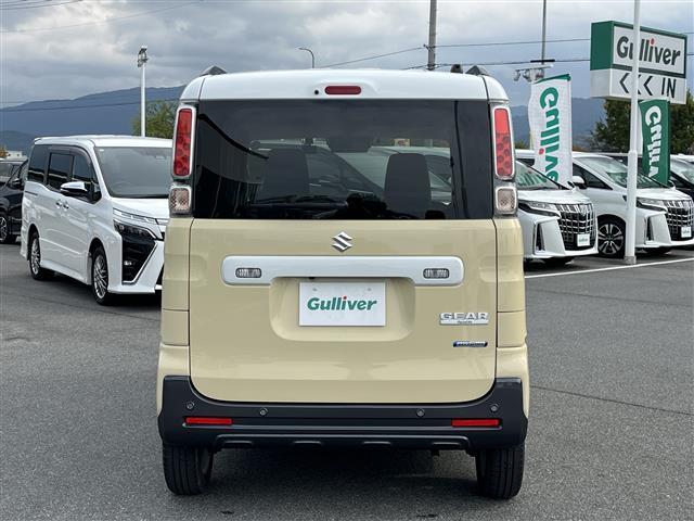 スペーシアギア マイスタイル　ワンオーナー／純正９インチナビ（フルセグ／ＢＴ／ＣＤ／ＤＶＤ）／レーダークルーズコントロール／全方位／コーナーセンサー／衝突軽減／レーンキープ／両側パワスラ／シートヒーター／後席サンシェード／ドラレコ（40枚目）