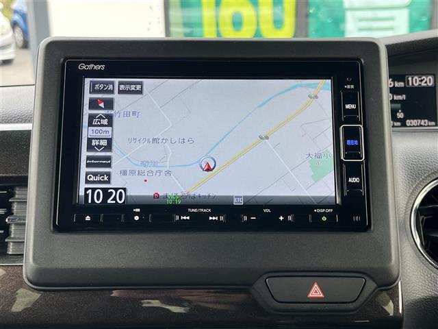 N-BOXカスタム G・Lターボホンダセンシング 純正ナビ(フルセグ/BT/CD/DVD)/レーダークルーズコントロール/バックカメラ/コーナーセンサー/衝突軽減/レーンキープ/両側パワスラ/ハーフレザー/シートヒーター/後席サンシェード/ETC(2枚目)