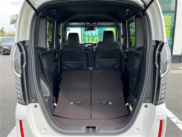 N-BOXカスタム G・Lターボホンダセンシング 純正ナビ(フルセグ/BT/CD/DVD)/レーダークルーズコントロール/バックカメラ/コーナーセンサー/衝突軽減/レーンキープ/両側パワスラ/ハーフレザー/シートヒーター/後席サンシェード/ETC(35枚目)