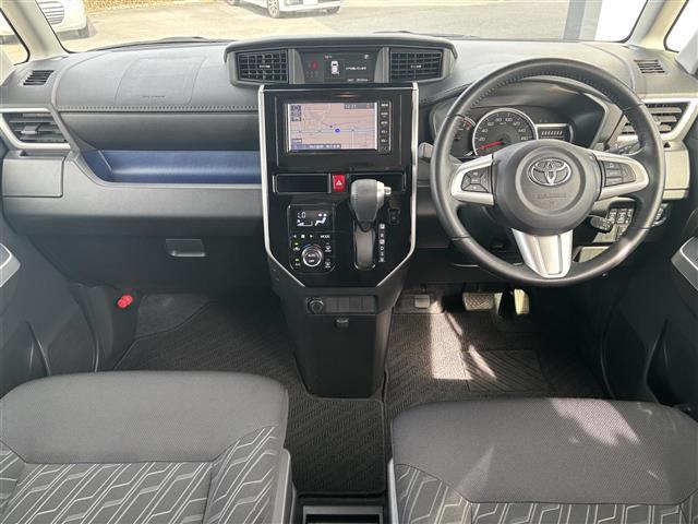 ルーミー カスタムG 純正ナビ(フルセグ/BT/CD/DVD)/クルーズコントロール/バックカメラ/コーナーセンサー/衝突軽減/レーンキープ/両側パワスラ/フォグランプ/LEDヘッドライト/ドラレコ/純正AW(21枚目)