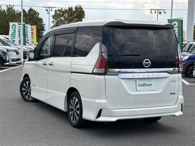 セレナ ハイウェイスターG 純正9インチナビ(フルセグ/BT/CD/DVD)/プロパイロット/全方位/コーナーセンサー/衝突軽減/レーンキープ/両側パワースライド/オートライト/LEDヘッドライト/ドラレコ/ETC/純正AW(43枚目)