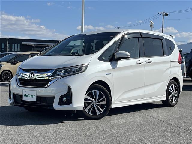 フリードハイブリッド ハイブリッド・ＥＸ　純正ナビ（フルセグ／ＢＴ／ＣＤ／ＤＶＤ）／レーダークルーズコントロール／バックカメラ／衝突軽減／レーンキープ／両側パワスラ／ハーフレザー／シートヒーター／後席サンシェード／前後ドラレコ／ＥＴＣ（19枚目）