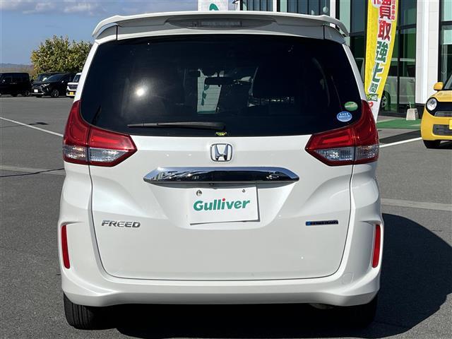 フリードハイブリッド ハイブリッド・ＥＸ　純正ナビ（フルセグ／ＢＴ／ＣＤ／ＤＶＤ）／レーダークルーズコントロール／バックカメラ／衝突軽減／レーンキープ／両側パワスラ／ハーフレザー／シートヒーター／後席サンシェード／前後ドラレコ／ＥＴＣ（40枚目）