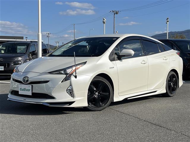 プリウス Aツーリングセレクション モデリスタフルエアロ/純正9インチナビ(フルセグ/BT/CD/DVD)/レーダークルーズコントロール/バックカメラ/コーナーセンサー/衝突軽減/レザーシート/シートヒーター/ドラレコ/ETC/純正AW(19枚目)