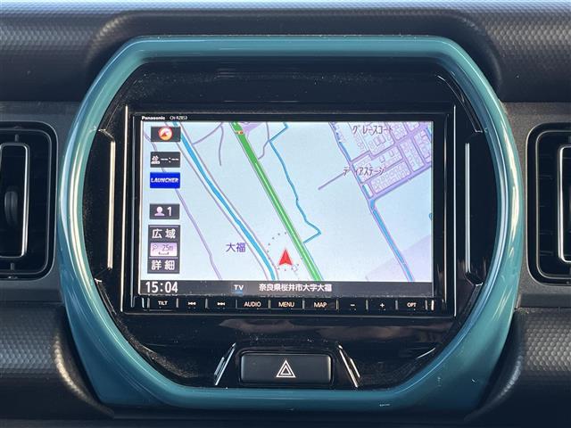 ハスラー ハイブリッドＸターボ　純正８インチナビ（フルセグ／ＢＴ／ＣＤ／ＤＶＤ）／レーダークルーズコントロール／パドルシフト／全方位／コーナーセンサー／衝突軽減／レーンキープ／シートヒーター／ＬＥＤヘッドライト／ＥＴＣ／純正ＡＷ（2枚目）