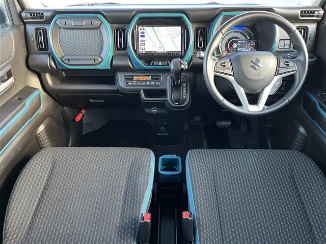 ハスラー ハイブリッドＸターボ　純正８インチナビ（フルセグ／ＢＴ／ＣＤ／ＤＶＤ）／レーダークルーズコントロール／パドルシフト／全方位／コーナーセンサー／衝突軽減／レーンキープ／シートヒーター／ＬＥＤヘッドライト／ＥＴＣ／純正ＡＷ（42枚目）