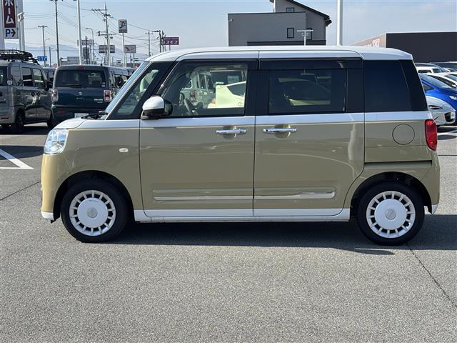 ムーヴキャンバス ストライプスG 純正ナビ(フルセグ/BT/CD/DVD)/アラウンドビューモニター/前後コーナーセンサー/衝突軽減/レーンキープ/両側パワースライドドア/シートヒーター/LEDヘッドライト/前方ドラレコ/ETC(38枚目)