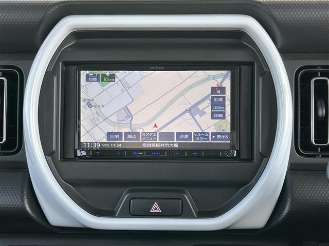 ハスラー ハイブリッドＸ　ＫＥＮＷＯＯＤナビ（ＢＴ／ＣＤ／ＤＶＤ）／レーダークルーズコントロール／バックカメラ／後方コーナーセンサー／衝突軽減／レーンキープ／シートヒーター／ＬＥＤヘッドライト／前方ドラレコ／ＥＴＣ／純正ＡＷ（2枚目）