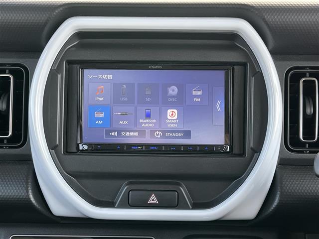 ハスラー ハイブリッドＸ　ＫＥＮＷＯＯＤナビ（ＢＴ／ＣＤ／ＤＶＤ）／レーダークルーズコントロール／バックカメラ／後方コーナーセンサー／衝突軽減／レーンキープ／シートヒーター／ＬＥＤヘッドライト／前方ドラレコ／ＥＴＣ／純正ＡＷ（4枚目）