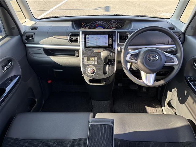 タント カスタムＸ　トップエディションＶＳ　ＳＡＩＩＩ　純正ナビ（フルセグ／ＢＴ／ＣＤ／ＤＶＤ）／全方位／コーナーセンサー／衝突軽減／レーンキープ／両側パワースライドドア／ハーフレザーシート／シートヒーター／後席サンシェード／ＬＥＤ／ドラレコ／ＥＴＣ（21枚目）