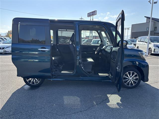 タント カスタムＸ　トップエディションＶＳ　ＳＡＩＩＩ　純正ナビ（フルセグ／ＢＴ／ＣＤ／ＤＶＤ）／全方位／コーナーセンサー／衝突軽減／レーンキープ／両側パワースライドドア／ハーフレザーシート／シートヒーター／後席サンシェード／ＬＥＤ／ドラレコ／ＥＴＣ（40枚目）