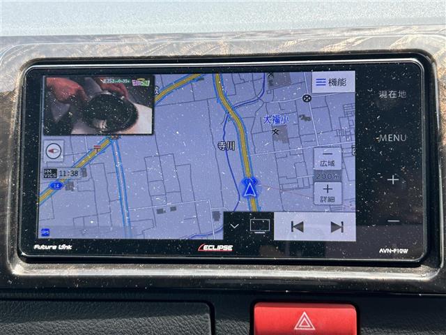 ハイエースバン スーパーＧＬ　ダーク　プライムＩＩ　ナビＴＶ　全方位カメラ　ベットキット　ＡＡＣ　ＥＴＣ　ドライブレコーダー　ＴＲＤフロントスポイラー　両側パワースライドドア　ラダーフレーム付き　１６インチアルミホイール　ＬＥＤヘッドライト　スマートキ（3枚目）