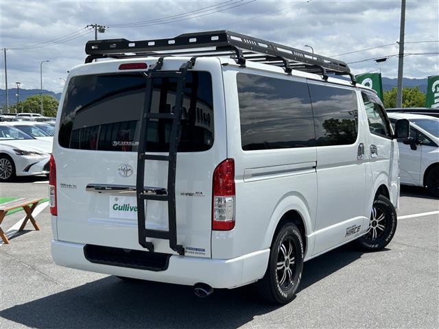 ハイエースバン スーパーＧＬ　ダーク　プライムＩＩ　ナビＴＶ　全方位カメラ　ベットキット　ＡＡＣ　ＥＴＣ　ドライブレコーダー　ＴＲＤフロントスポイラー　両側パワースライドドア　ラダーフレーム付き　１６インチアルミホイール　ＬＥＤヘッドライト　スマートキ（40枚目）
