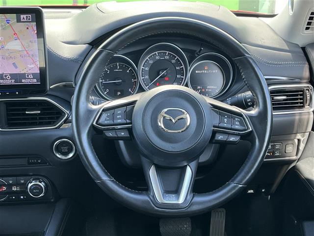 ＣＸ－５ ＸＤ　Ｌパッケージ　社外ナビ（フルセグ／ＢＴ／ＣＤ／ＤＶＤ）／ＢＯＳＥ／レーダークルーズコントロール／バックカメラ／コーナーセンサー／ＢＳＭ／衝突軽減／レーンキープ／レザーシート／電動リア／メモリーシート／シートヒーター（22枚目）