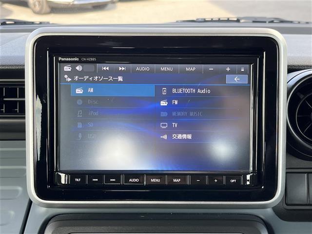 スペーシアベース ＸＦ　純正８インチナビ（フルセグ／ＢＴ／ＣＤ／ＤＶＤ）／レーダークルーズコントロール／全方位／コーナーセンサー／衝突軽減／レーンキープ／片側パワスラ／シートヒーター／後席サンシェード／ベースキャリア（4枚目）