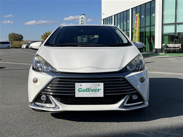 アクア Ｇ　Ｇ’ｓ　純正７インチナビ／クルーズコントロール／バックカメラ／横滑り防止／ハーフレザーシート／シートヒーター／オートライト／ＬＥＤヘッドライト／電動格納ミラー／ドラレコ／ＥＴＣ／純正ＡＷ／スペアキー（18枚目）