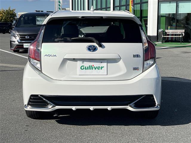 アクア Ｇ　Ｇ’ｓ　純正７インチナビ／クルーズコントロール／バックカメラ／横滑り防止／ハーフレザーシート／シートヒーター／オートライト／ＬＥＤヘッドライト／電動格納ミラー／ドラレコ／ＥＴＣ／純正ＡＷ／スペアキー（39枚目）