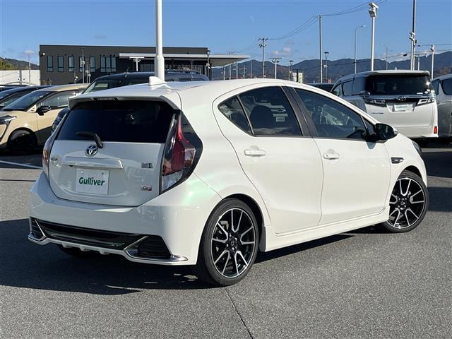 アクア Ｇ　Ｇ’ｓ　純正７インチナビ／クルーズコントロール／バックカメラ／横滑り防止／ハーフレザーシート／シートヒーター／オートライト／ＬＥＤヘッドライト／電動格納ミラー／ドラレコ／ＥＴＣ／純正ＡＷ／スペアキー（40枚目）