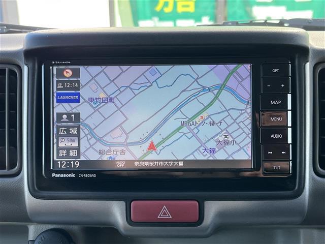 エブリイワゴン PZターボスペシャル Panasonicナビ(フルセグ/BT/CD/DVD)/バックカメラ/衝突軽減/横滑り防止/両側パワースライドドア/オートステップ/オートライト/電動格納ミラー/ステアリングスイッチ/純正AW(2枚目)