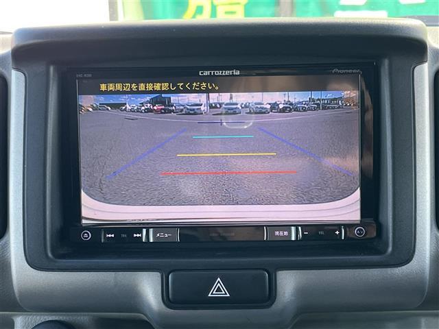 エブリイワゴン PZターボスペシャル carrozzeria7インチナビ(フルセグ/BT/CD/DVD)/バックカメラ/衝突軽減/両側パワースライドドア/オートステップ/オートライト/ドラレコ/ETC/レザー調シートカバー/社外AW(3枚目)