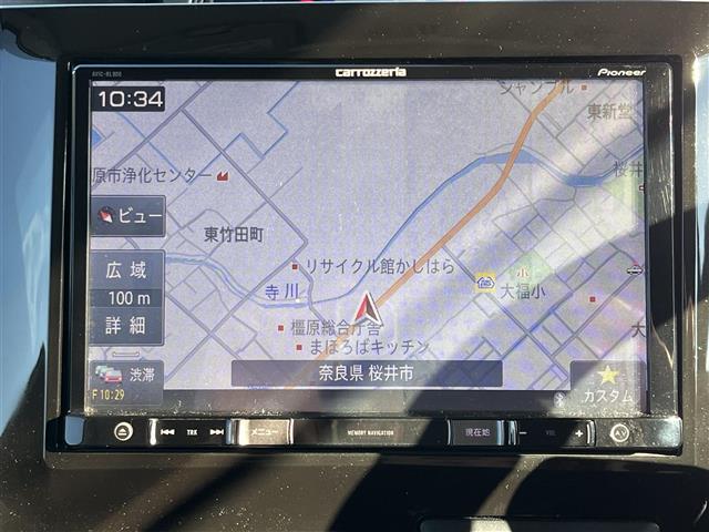 タント カスタムX トップエディションSAII carrozzeriaナビ(フルセグ/BT/CD/DVD)/バックカメラ/衝突軽減/コーナーセンサー/片側パワスラ/後席サンシェード/ハーフレザー/LEDヘッドライト/前後ドラレコ/ETC/純正AW(2枚目)