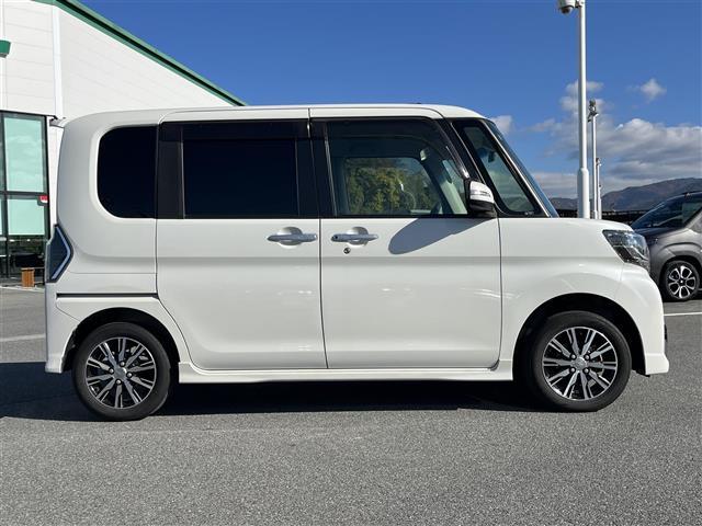 タント カスタムX トップエディションSAII carrozzeriaナビ(フルセグ/BT/CD/DVD)/バックカメラ/衝突軽減/コーナーセンサー/片側パワスラ/後席サンシェード/ハーフレザー/LEDヘッドライト/前後ドラレコ/ETC/純正AW(35枚目)