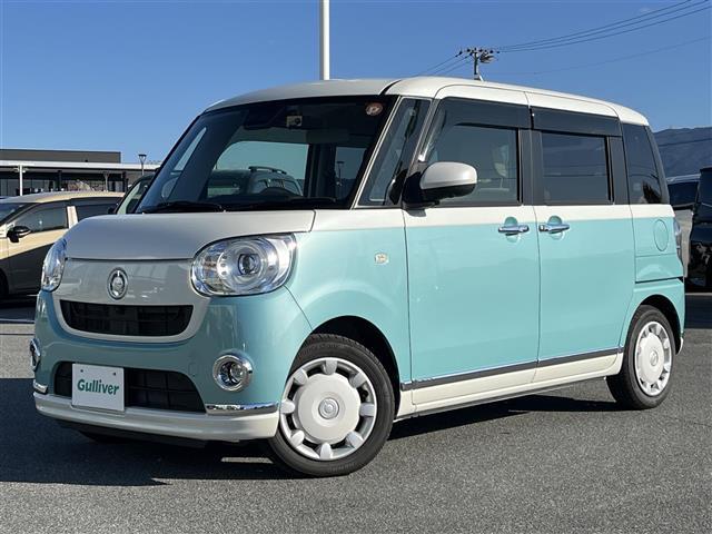 ムーヴキャンバス Gメイクアップリミテッド SAIII Panasonicナビ(TV/BT/CD)/アラウンドビューモニター/コーナーセンサー/衝突軽減/レーンキープ/両側パワースライドドア/オートライト/LEDヘッドライト/電動格納ミラー/ドラレコ(19枚目)