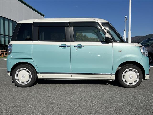 ムーヴキャンバス Gメイクアップリミテッド SAIII Panasonicナビ(TV/BT/CD)/アラウンドビューモニター/コーナーセンサー/衝突軽減/レーンキープ/両側パワースライドドア/オートライト/LEDヘッドライト/電動格納ミラー/ドラレコ(34枚目)