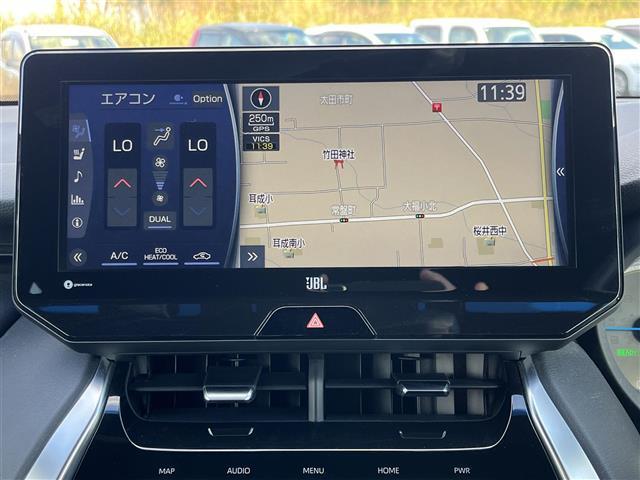 ハリアーハイブリッド Z レザーパッケージ 純正12.3インチ フルセグTV アラウンドビューモニター JBLプレミアムサウンド ETC2.0 レザーシート シートヒーター エアシート パワーシート ドライブレコーダー トヨタセーフティーセンス(2枚目)