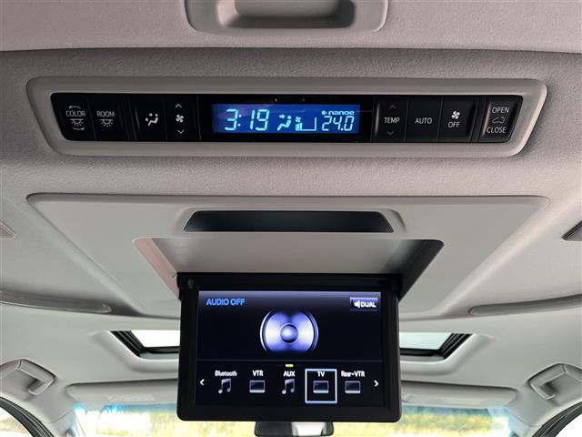 アルファード 2.5S Cパッケージ 純正ナビ バックモニター サイドモニター JBLサウンド HDMI フルセグテレビ サンルーフ フリップダウンモニター ステアリングヒーター シートヒーター ハーフレザーシート トヨタ―セーフティー(6枚目)