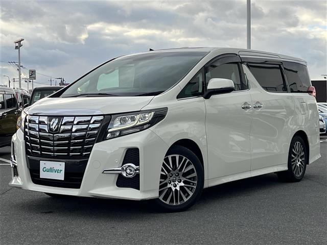 アルファード 2.5S Cパッケージ 純正ナビ バックモニター サイドモニター JBLサウンド HDMI フルセグテレビ サンルーフ フリップダウンモニター ステアリングヒーター シートヒーター ハーフレザーシート トヨタ―セーフティー(19枚目)