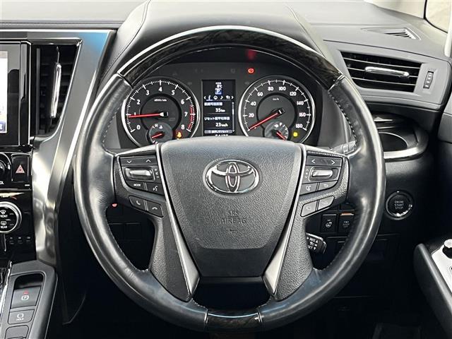 アルファード 2.5S Cパッケージ 純正ナビ バックモニター サイドモニター JBLサウンド HDMI フルセグテレビ サンルーフ フリップダウンモニター ステアリングヒーター シートヒーター ハーフレザーシート トヨタ―セーフティー(22枚目)