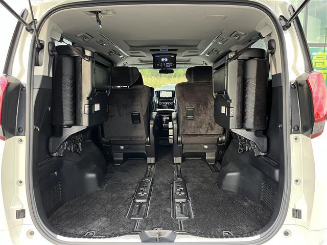 アルファード 2.5S Cパッケージ 純正ナビ バックモニター サイドモニター JBLサウンド HDMI フルセグテレビ サンルーフ フリップダウンモニター ステアリングヒーター シートヒーター ハーフレザーシート トヨタ―セーフティー(37枚目)