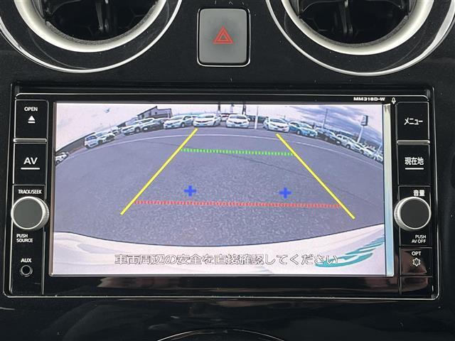 ノート ｅ－パワー　Ｘ　純正ナビ（フルセグ／ＢＴ／ＣＤ／ＤＶＤ）／バックカメラ／衝突軽減／レーンキープ／コーナーセンサー／横滑り防止／ＬＥＤヘッドライト／オートライト／電動格納ミラー／前方ドライブレコーダー／ＥＴＣ／純正ＡＷ（3枚目）