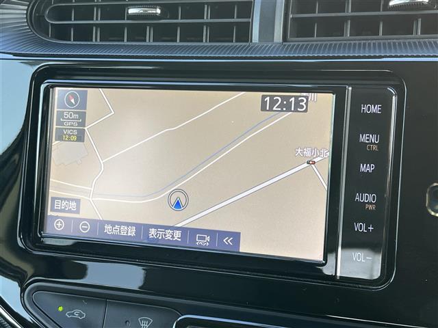 アクア クロスオーバー　純正ナビ（フルセグ／ＢＴ／ＣＤ／ＤＶＤ）／バックカメラ／衝突軽減／レーンキープ／横滑り防止／ハーフレザー／オートライト／ステアリングスイッチ／ＥＴＣ／前方ドライブレコーダー／純正１６インチＡＷ（2枚目）