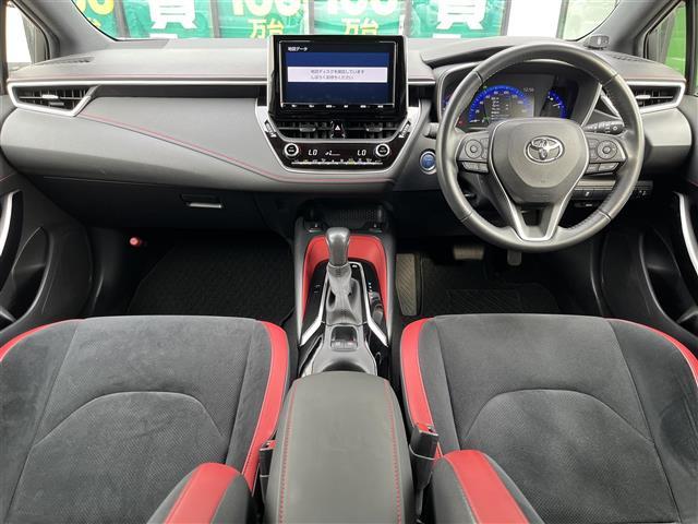 カローラスポーツ ハイブリッドG Z 純正ナビ(フルセグ/BT/CD/DVD)/レーダークルーズコントロール/バックカメラ/コーナーセンサー/衝突軽減/レーンキープ/ハーフレザー/シートヒーター/LEDヘッドライト/ETC/純正AW(33枚目)