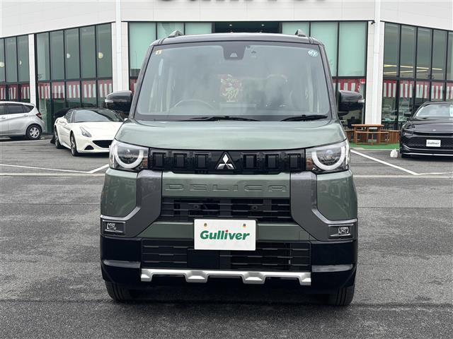 デリカミニ Ｔ　プレミアム　純正９インチナビ（ＢＴ）／レーダークルーズコントロール／アラウンドビュー／パドルシフト／コーナーセンサー／衝突軽減／両側パワスラ／ハーフレザー／シートヒーター／ステリングヒーター／後席サンシェード（18枚目）