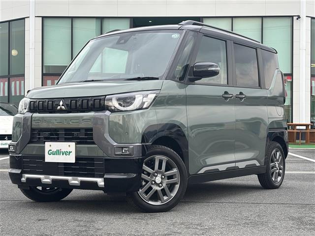 デリカミニ Ｔ　プレミアム　純正９インチナビ（ＢＴ）／レーダークルーズコントロール／アラウンドビュー／パドルシフト／コーナーセンサー／衝突軽減／両側パワスラ／ハーフレザー／シートヒーター／ステリングヒーター／後席サンシェード（19枚目）