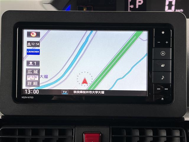 タント カスタムXセレクション 純正ナビ(フルセグ/BT/CD/DVD)/バックカメラ/コーナーセンサー/衝突軽減/レーンキープ/両側パワスラ/ハーフレザーシート/前席シートヒーター/後席サンシェード/LEDヘッドライト/ETC(2枚目)