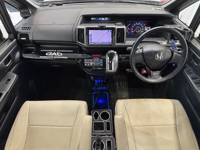 ステップワゴンスパーダ S ユーザー買取 ETC バックカメラ ナビ TV 両側電動スライドドア HID キーレスエントリー 電動格納ミラー 3列シート CVT CD DVD再生 記録簿 盗難防止システム 衝突安全ボディ(2枚目)