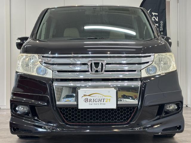 ステップワゴンスパーダ S ユーザー買取 ETC バックカメラ ナビ TV 両側電動スライドドア HID キーレスエントリー 電動格納ミラー 3列シート CVT CD DVD再生 記録簿 盗難防止システム 衝突安全ボディ(15枚目)