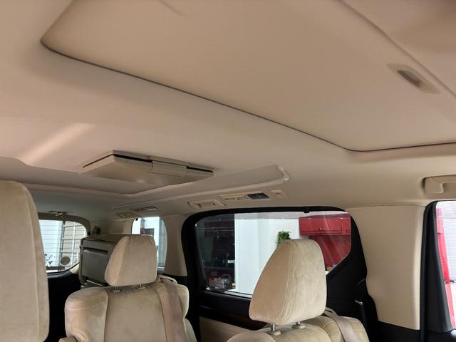 アルファード ２．５Ｇ　ワンオーナー　ドライブレコーダー　バックカメラ　ナビ　ＴＶ　クリアランスソナー　オートクルーズコントロール　両側電動スライドドア　ＬＥＤヘッドランプ　サンルーフ　電動リアゲート　スマートキー（38枚目）