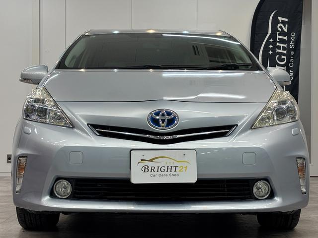 プリウスアルファ Ｇ　ユーザー買取　ＥＴＣ　バックカメラ　ナビ　ＴＶ　オートクルーズコントロール　アルミホイール　ヘッドライトウォッシャー　スマートキー　電動格納ミラー　ＣＶＴ　盗難防止システム　衝突安全ボディ　ＡＢＳ（12枚目）