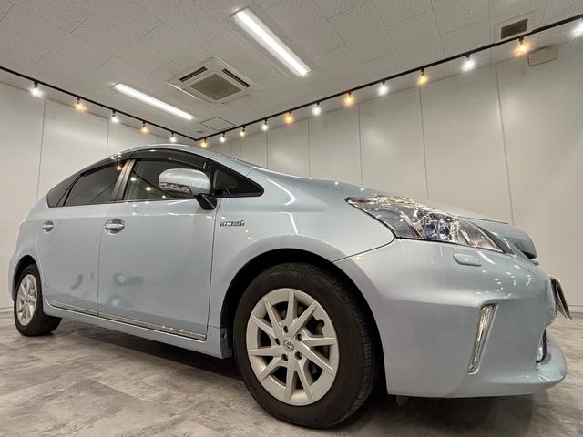 プリウスアルファ Ｇ　ユーザー買取　ＥＴＣ　バックカメラ　ナビ　ＴＶ　オートクルーズコントロール　アルミホイール　ヘッドライトウォッシャー　スマートキー　電動格納ミラー　ＣＶＴ　盗難防止システム　衝突安全ボディ　ＡＢＳ（13枚目）