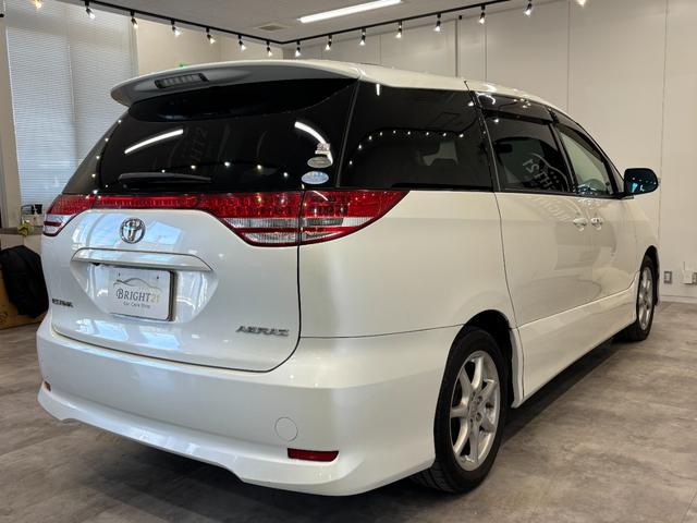 エスティマ 2.4アエラス Gエディション ユーザー買取 ETC バックカメラ ナビ TV 両側電動スライドドア HID スマートキー 電動格納ミラー 後席モニター 3列シート ウォークスルー CVT CD MD ミュージックプレイヤー接続可(15枚目)