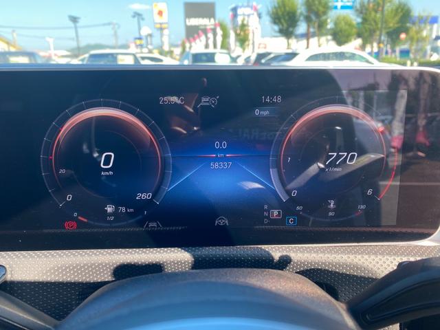 ＣＬＡクラス ＣＬＡ２００ｄ　ＡＭＧライン　・サンルーフ・アダプティブクルーズコントロール・純正ナビ／ＢＴ／ＵＳＢ・全方位カメラ・黒革シート／シートヒーター・フルセグ・ＥＴＣ・純正１８ＡＷ・保証書・取扱説明書・ＢＬＩＳ・ＬＥＤライト（21枚目）