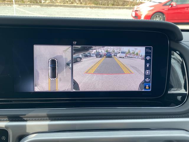 Ｇクラス Ｇ６３　マヌファクトゥーアエディション　・１オーナー・サンルーフ・アダプティブクルーズコントロール・純正ナビ／ＢＴ／ＵＳＢ・全方位カメラ・青革シート／シートヒーター／エアシート・ドライブレコーダー・フルセグ・ＥＴＣ・純正２１ＡＷ（9枚目）