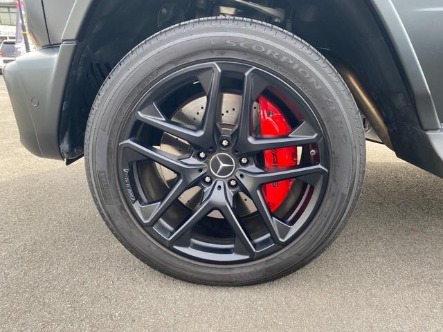 Ｇクラス Ｇ６３　マヌファクトゥーアエディション　・１オーナー・サンルーフ・アダプティブクルーズコントロール・純正ナビ／ＢＴ／ＵＳＢ・全方位カメラ・青革シート／シートヒーター／エアシート・ドライブレコーダー・フルセグ・ＥＴＣ・純正２１ＡＷ（29枚目）