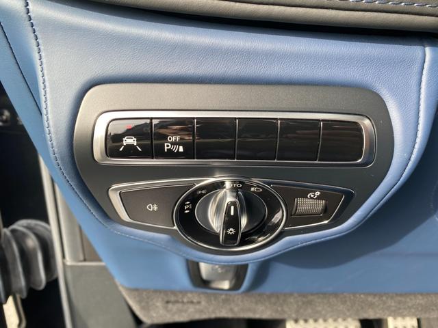 Ｇクラス Ｇ６３　マヌファクトゥーアエディション　・１オーナー・サンルーフ・アダプティブクルーズコントロール・純正ナビ／ＢＴ／ＵＳＢ・全方位カメラ・青革シート／シートヒーター／エアシート・ドライブレコーダー・フルセグ・ＥＴＣ・純正２１ＡＷ（32枚目）