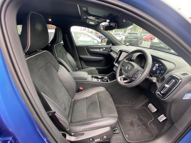 XC40 B4 AWD Rデザイン ・サンルーフ・アダプティブクルーズコントロール・純正ナビ/BT/USB/carplay・全方位カメラ・ハーフレザーシート/シートヒーター・ドライブレコーダー・フルセグ・ETC・純正19AW・LED(12枚目)